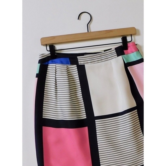 KATE SPADE Barry Pop of Color Block Stripe Colorblock Mini Colorful Size 6 - Picture 4 of 16